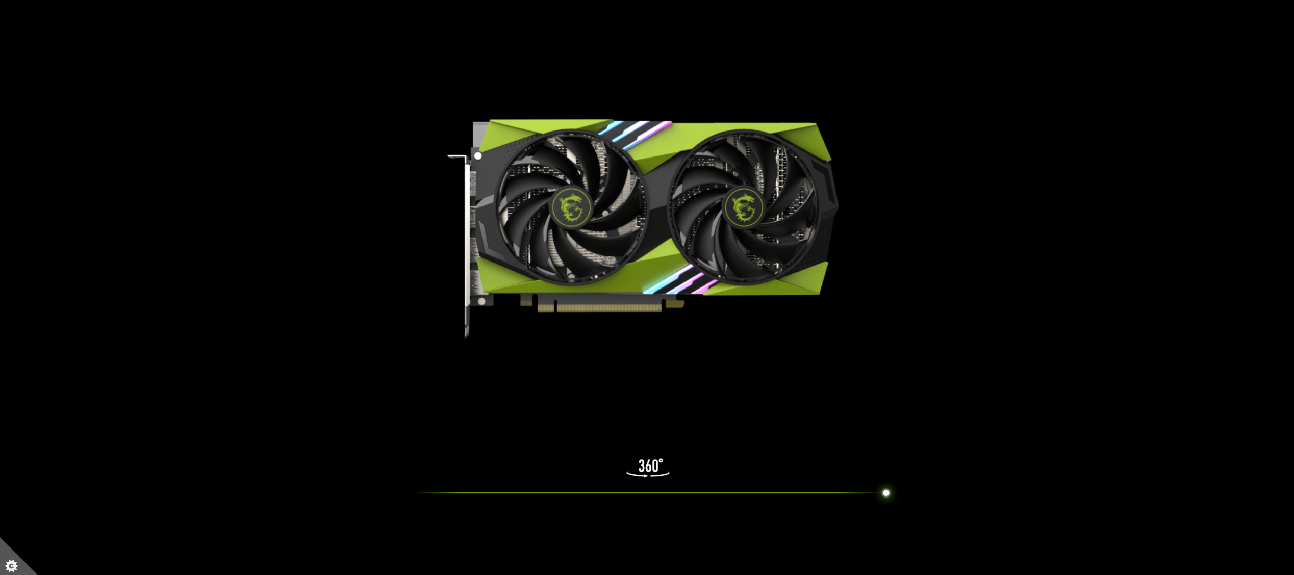 A large marketing image providing additional information about the product MSI GeForce RTX 4060 Gaming X 8GB GDDR6 - NV Edition - Additional alt info not provided